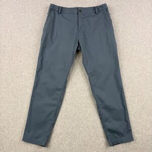 Birddogs Pants Mens 34x28 (Fits 34x27) Blue Lined Stretch Performance Trousers
